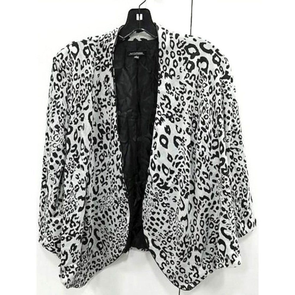 Notations Large Leopard Jacket New With Tag‎ - Picture 2 of 11